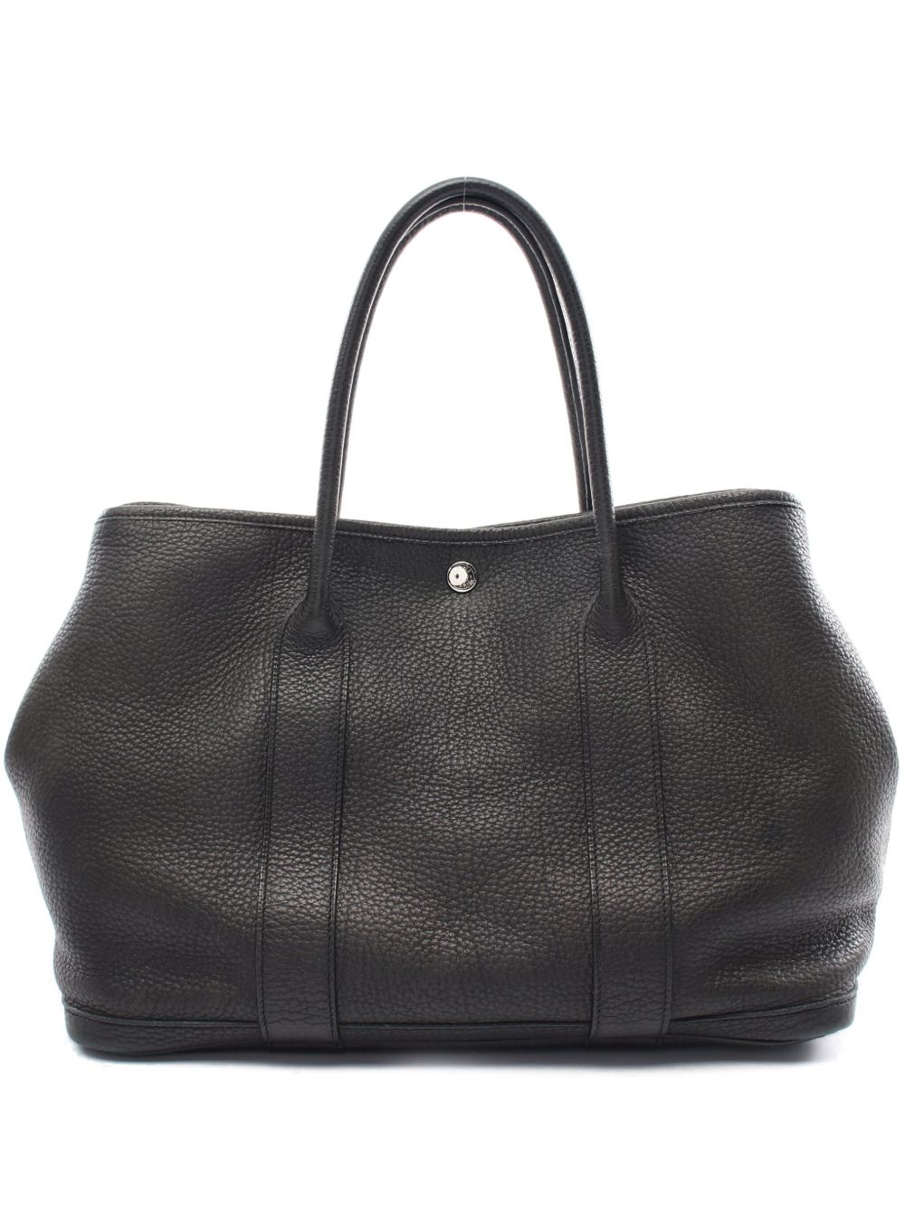 Hermès Pre-Owned Garden Party PM 手提包（2010年典藏款） - 黑色
