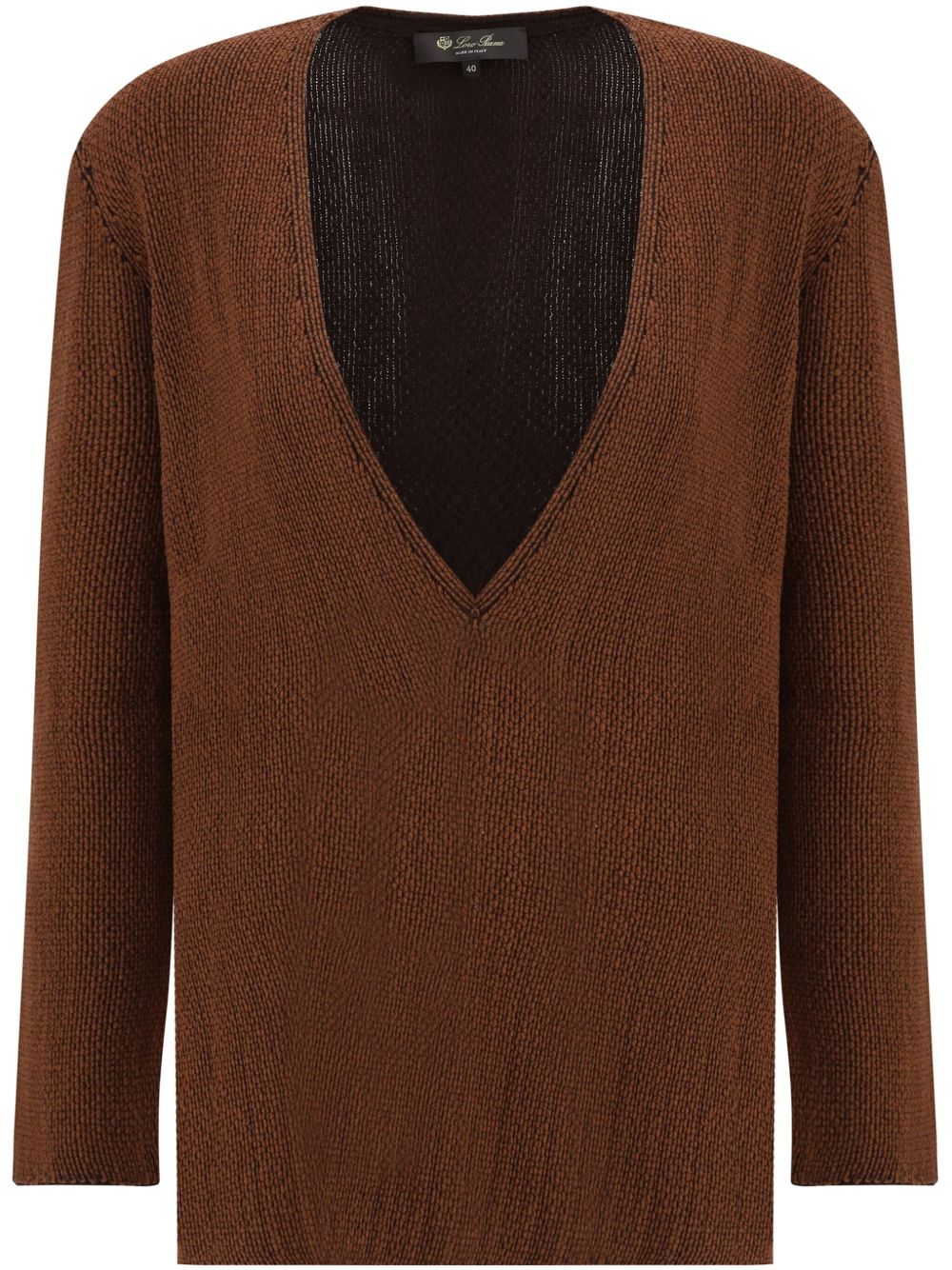Loro Piana Cala Matano 毛衣 - 褐色