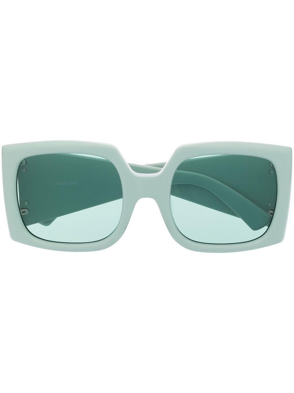 Ambush Eyewear Fhonix oversize-frame sunglasses - 绿色