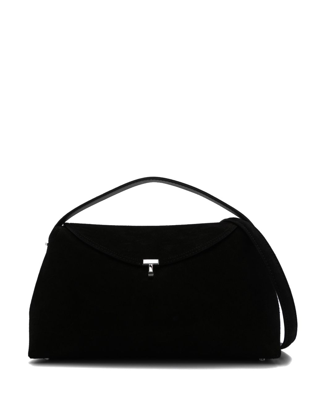 TOTEME T-Lock 顶置手柄手提包 - 褐色