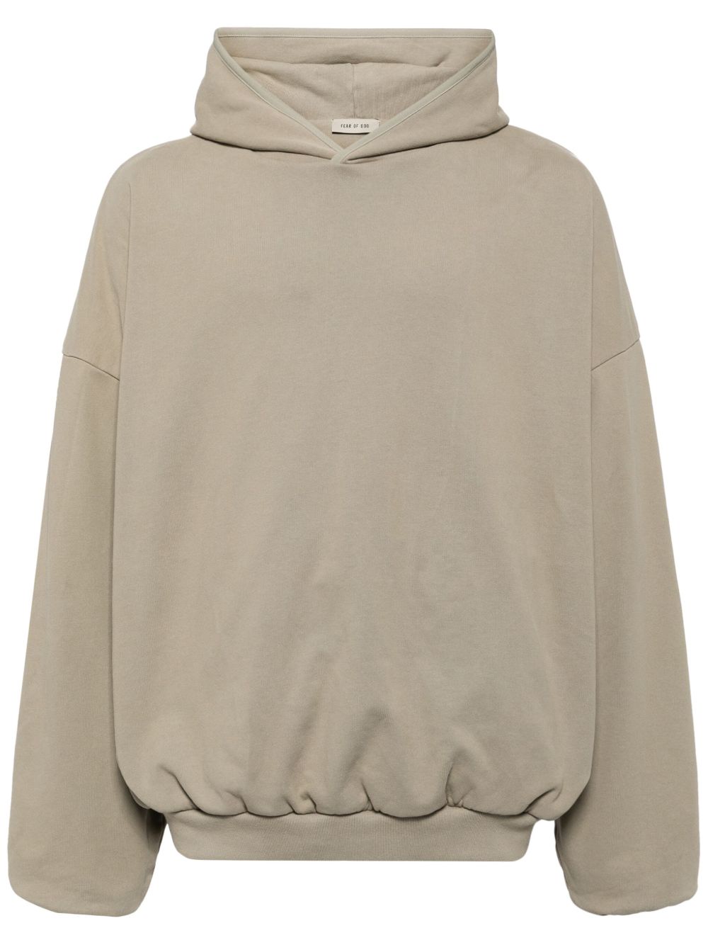 Fear Of God long-sleeve cotton hoodie - 灰色