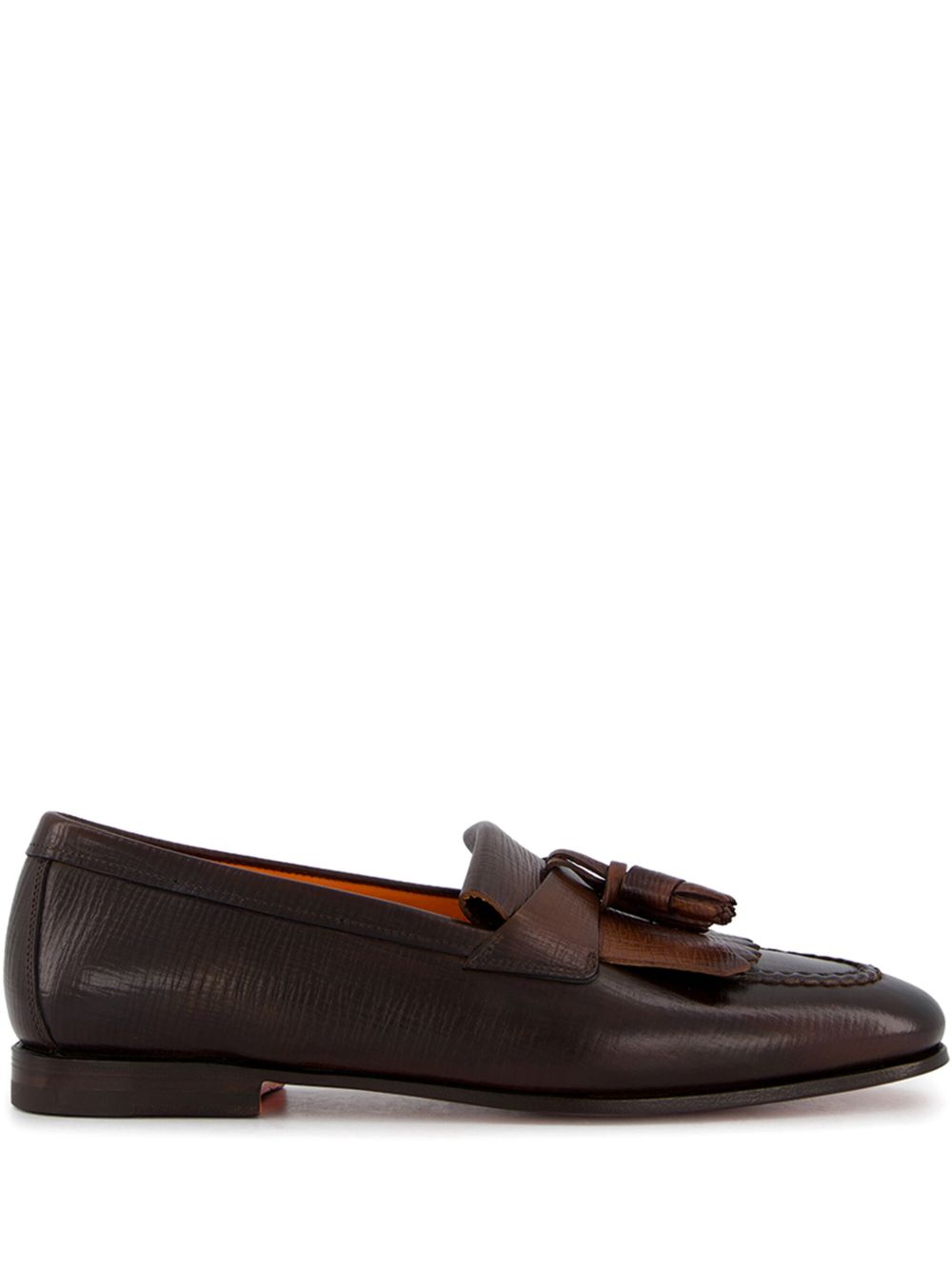 Santoni Carlo 乐福鞋 - 褐色