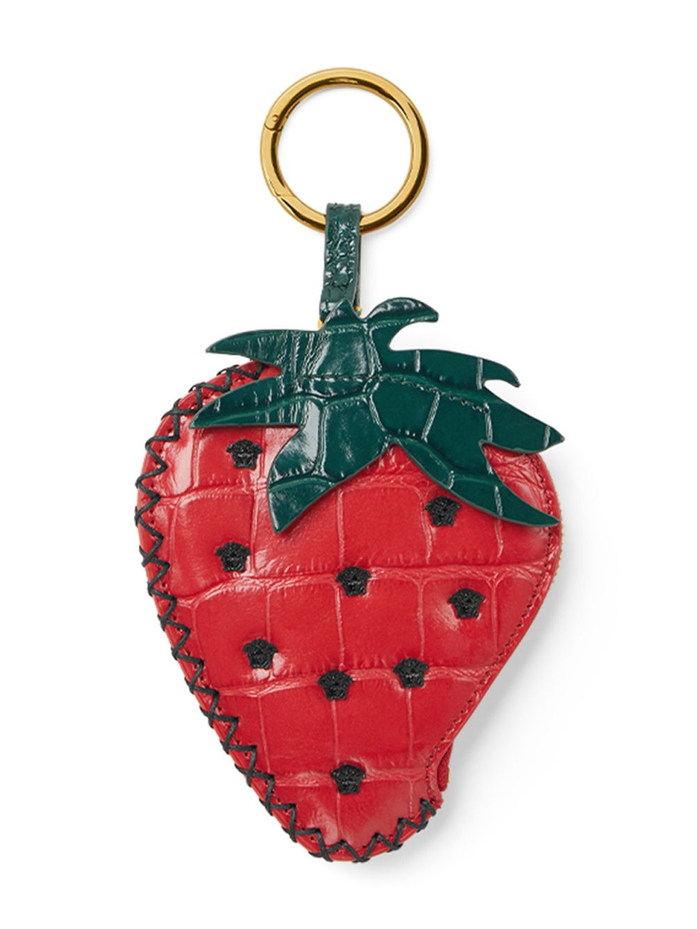 Versace Strawberry 钥匙扣 - 红色