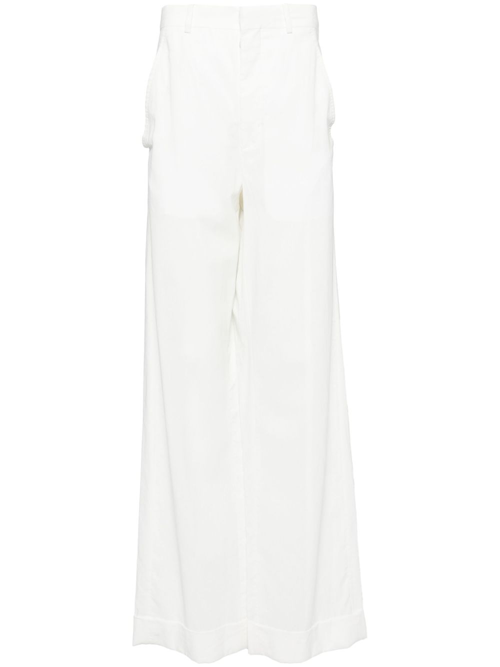 Ann Demeulemeester 插袋直筒长裤 - 中性色