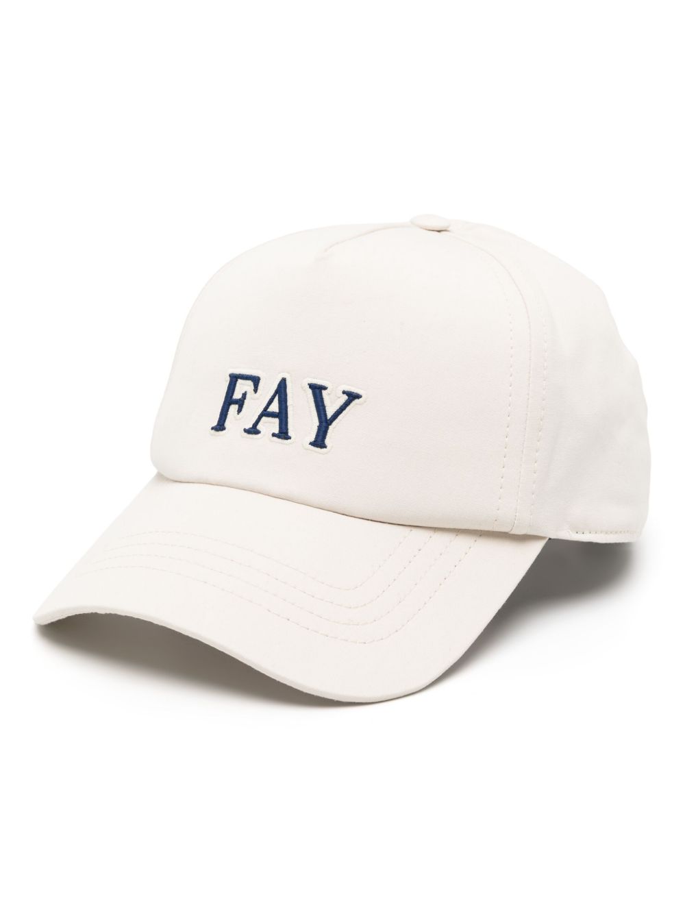 Fay logo刺绣棒球帽 - 中性色