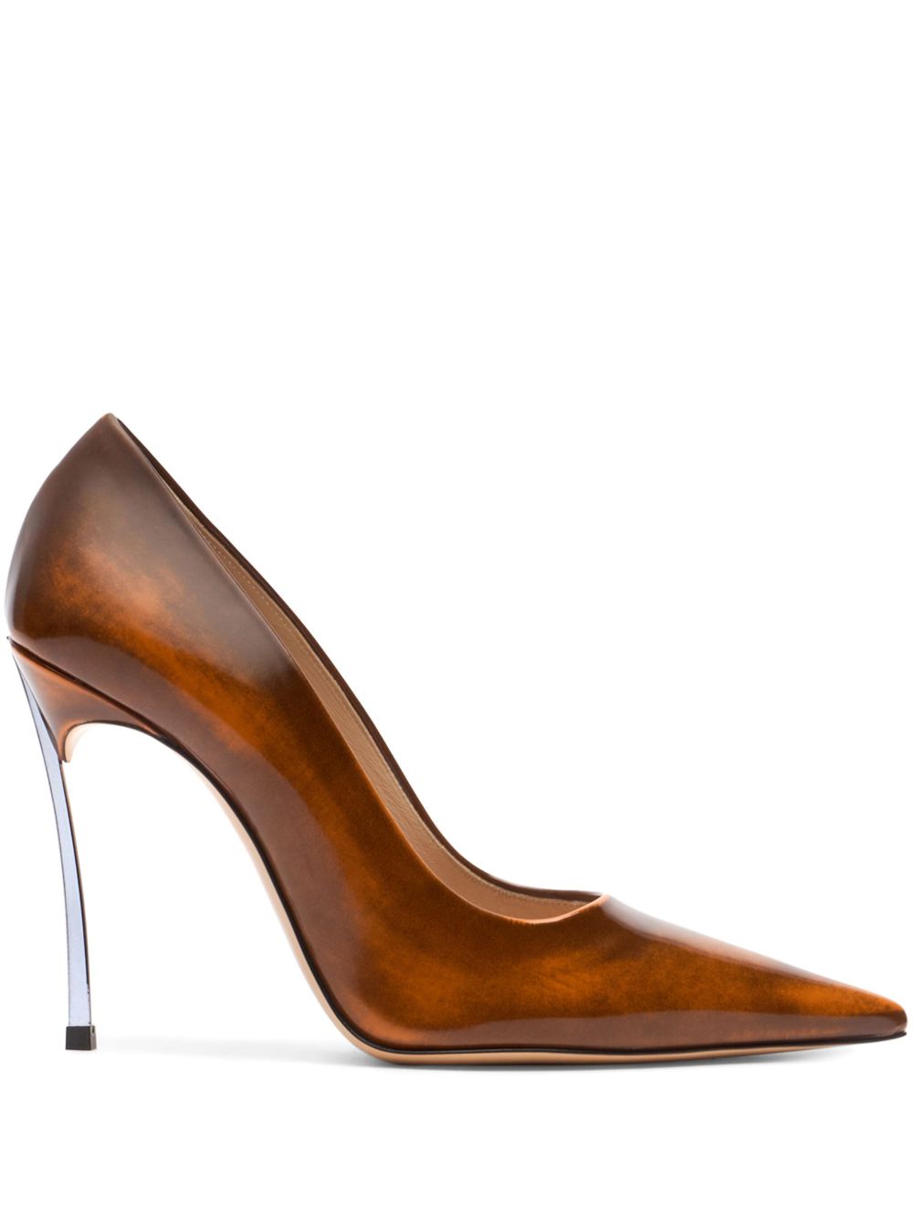 Casadei Superblade Cosmic 高跟鞋（10厘米） - 橘色
