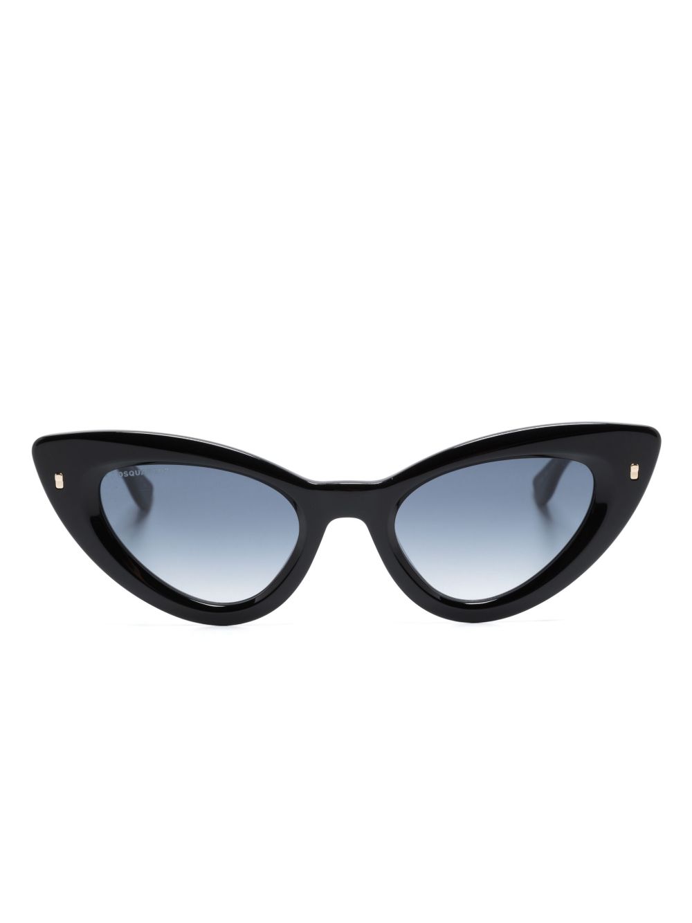 DSQUARED2 EYEWEAR Hype 渐色猫眼框太阳眼镜 - 黑色