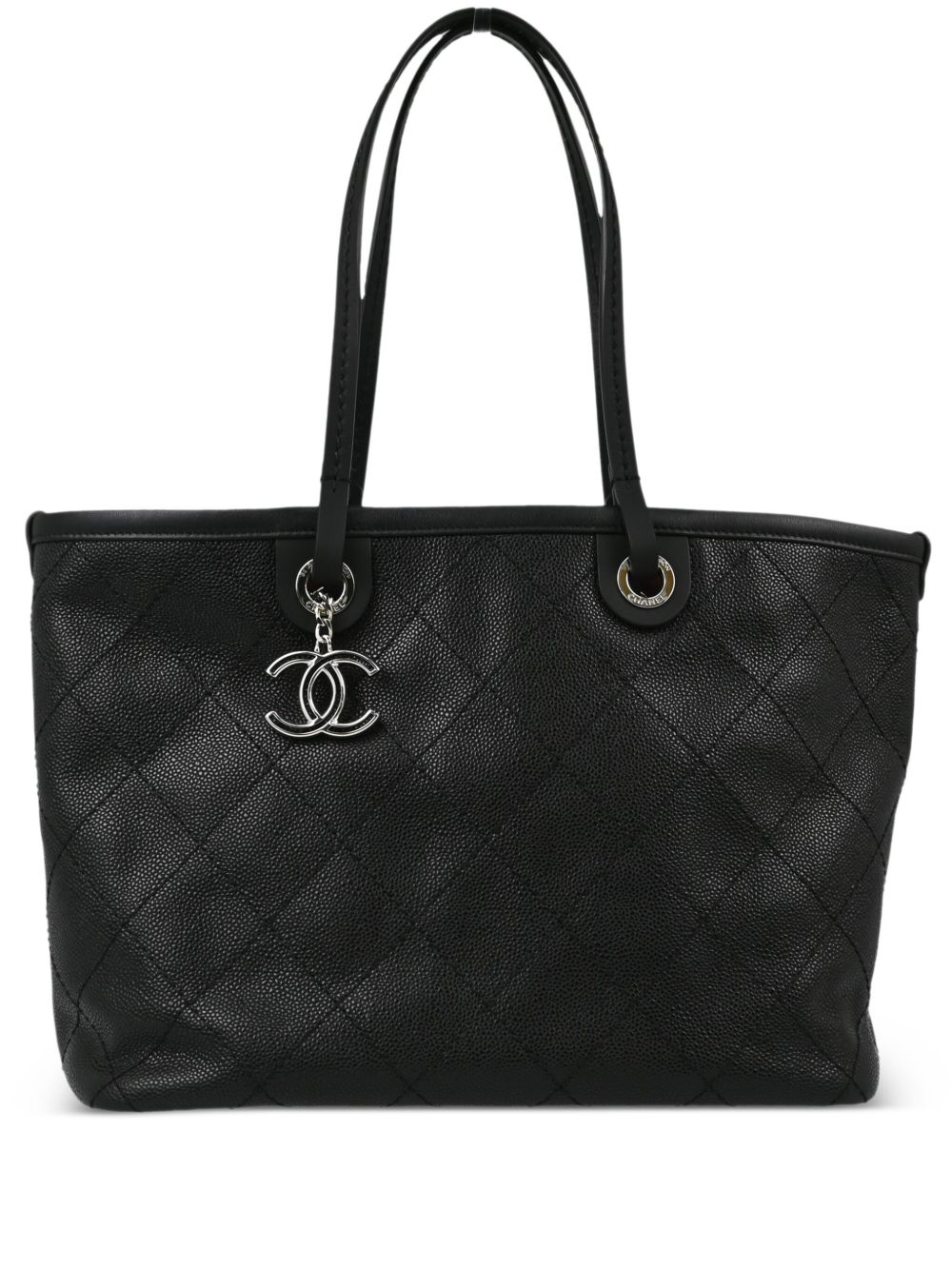 CHANEL Pre-Owned Shopping Fever 手提包（2014年典藏款） - 黑色