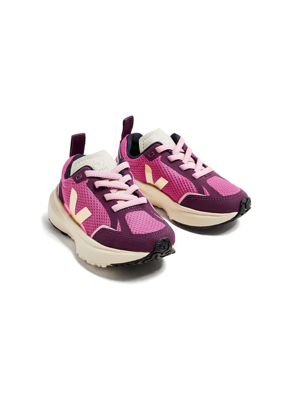 VEJA Kids Canary 运动鞋 - 粉色