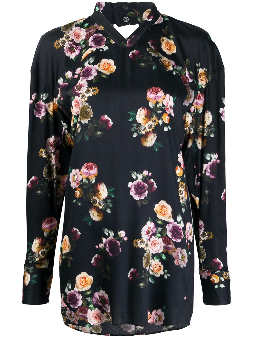 Vivienne Westwood Cocco 花卉印花罩衫 - 黑色