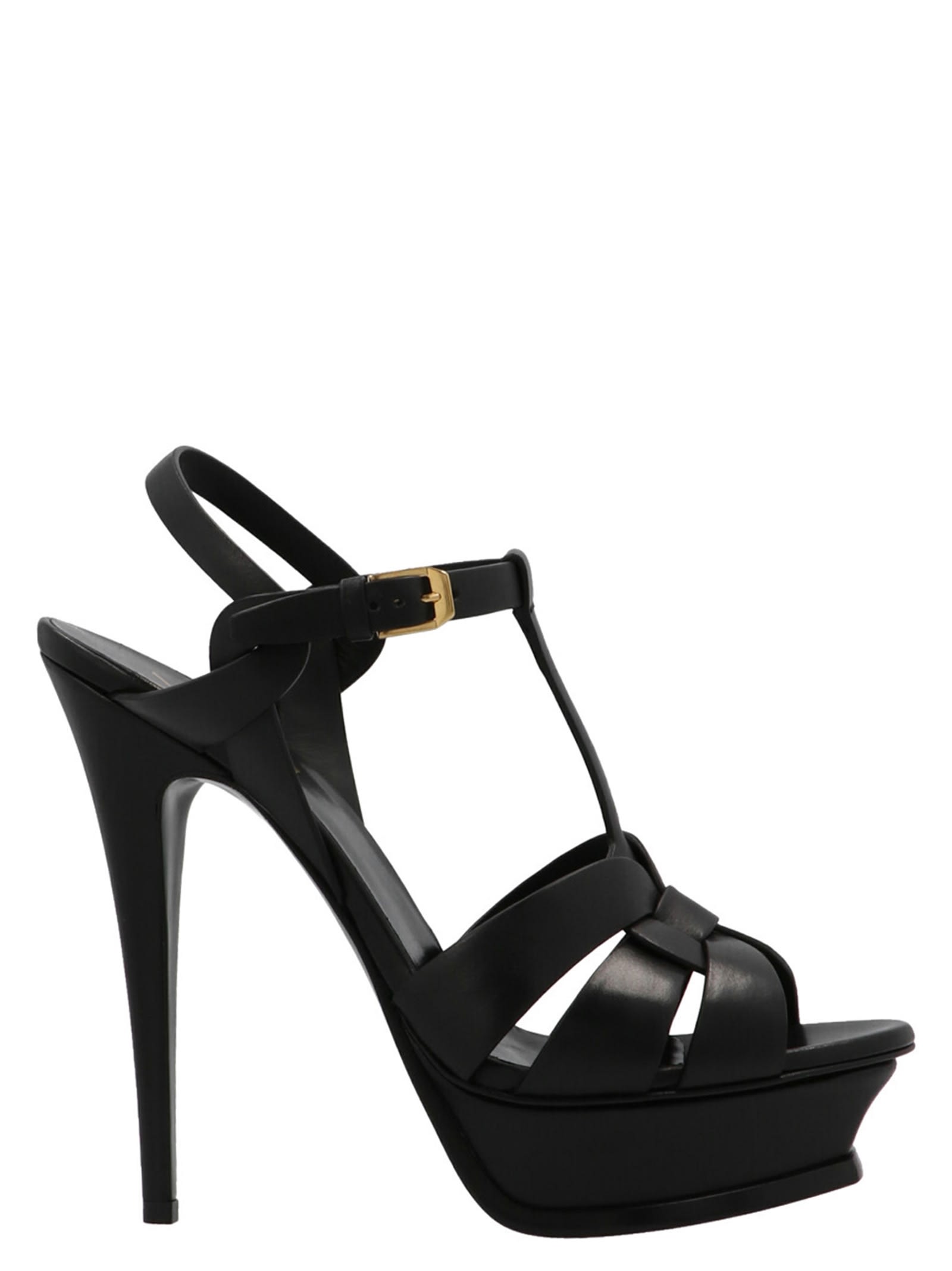 Saint Laurent Tribute Leather Sandals