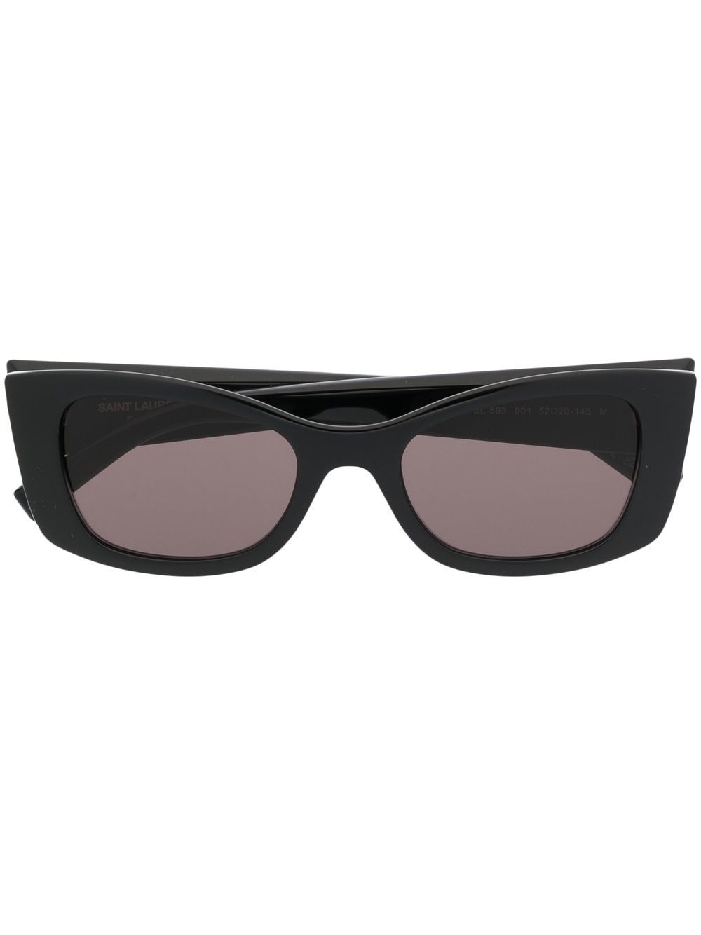Saint Laurent Eyewear 圣罗兰眼镜系列 猫眼框太阳眼镜 - 黑色