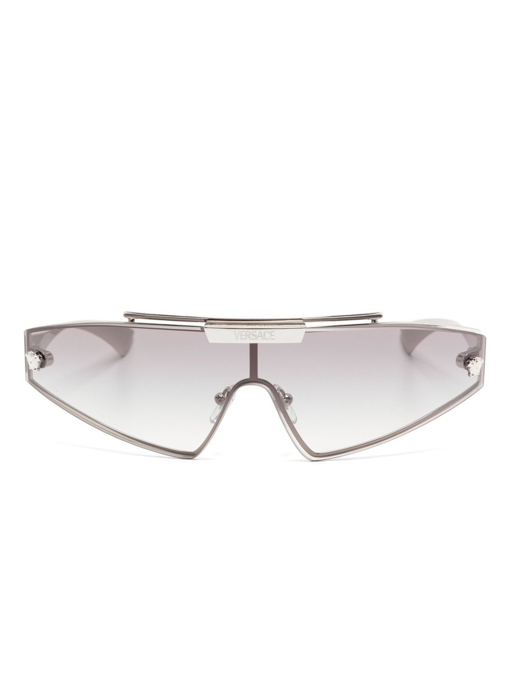 Versace Eyewear VE2265 机车风镜框太阳眼镜 - 银色