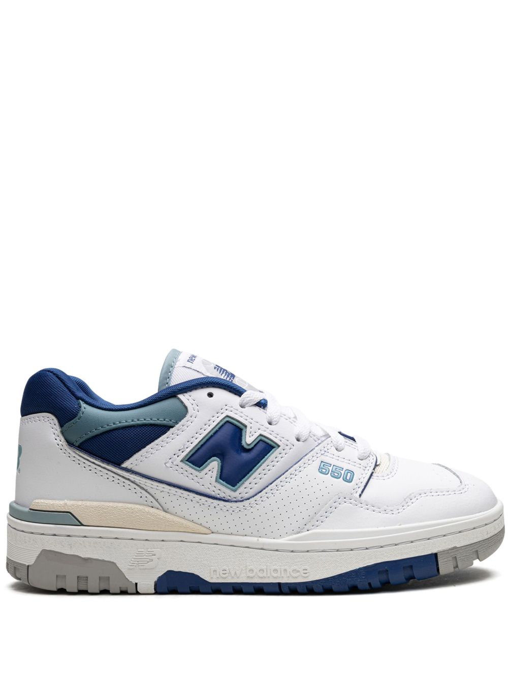 New Balance 550 White Blue Groove 运动鞋 - 白色