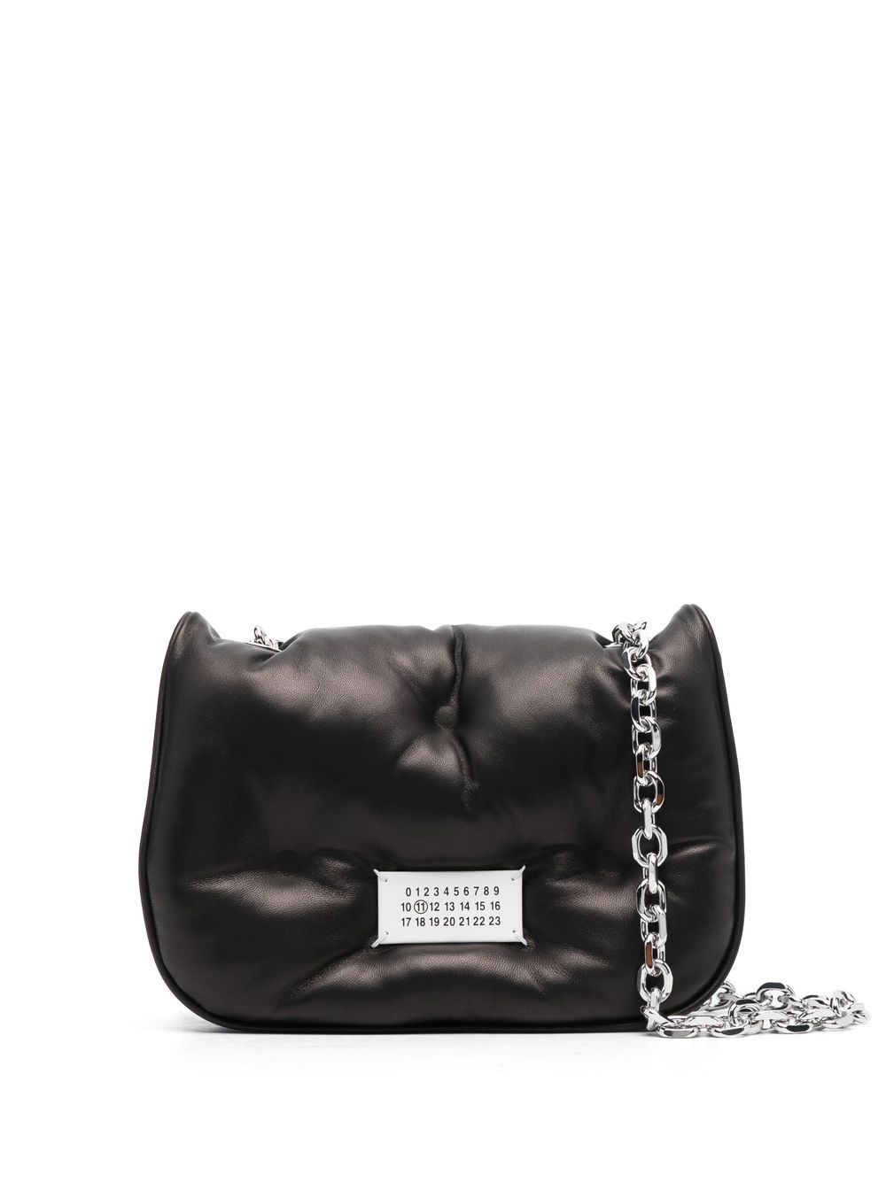 Maison Margiela Glam Slam Flap 小号单肩包 - 黑色