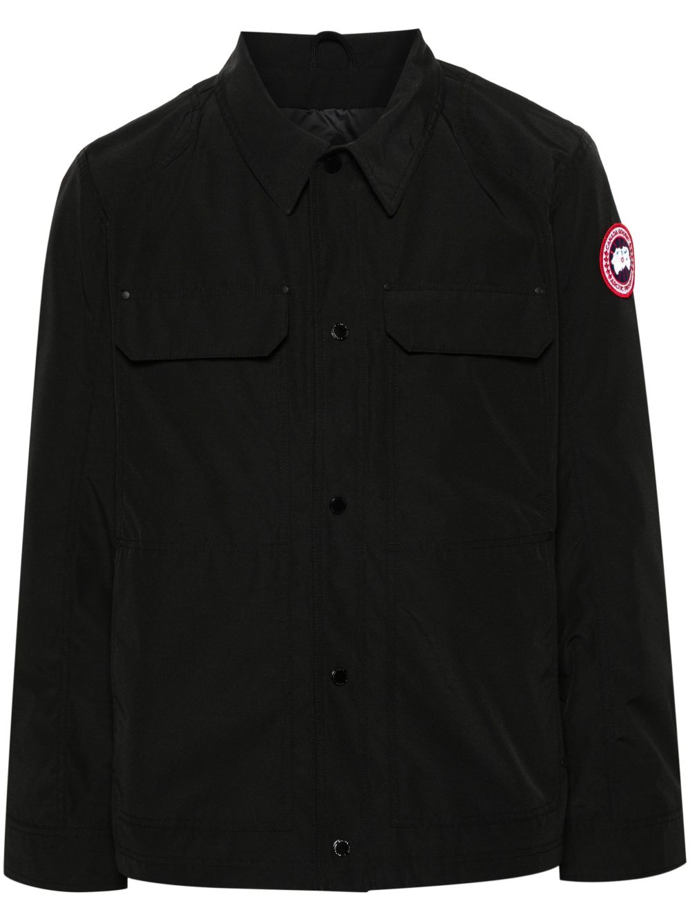 Canada Goose Burnaby Chore 夹克 - 黑色
