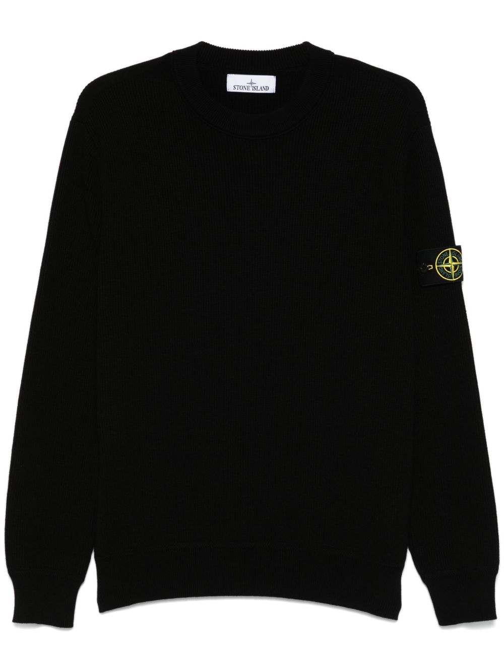 Stone Island 罗盘徽章毛衣 - 黑色