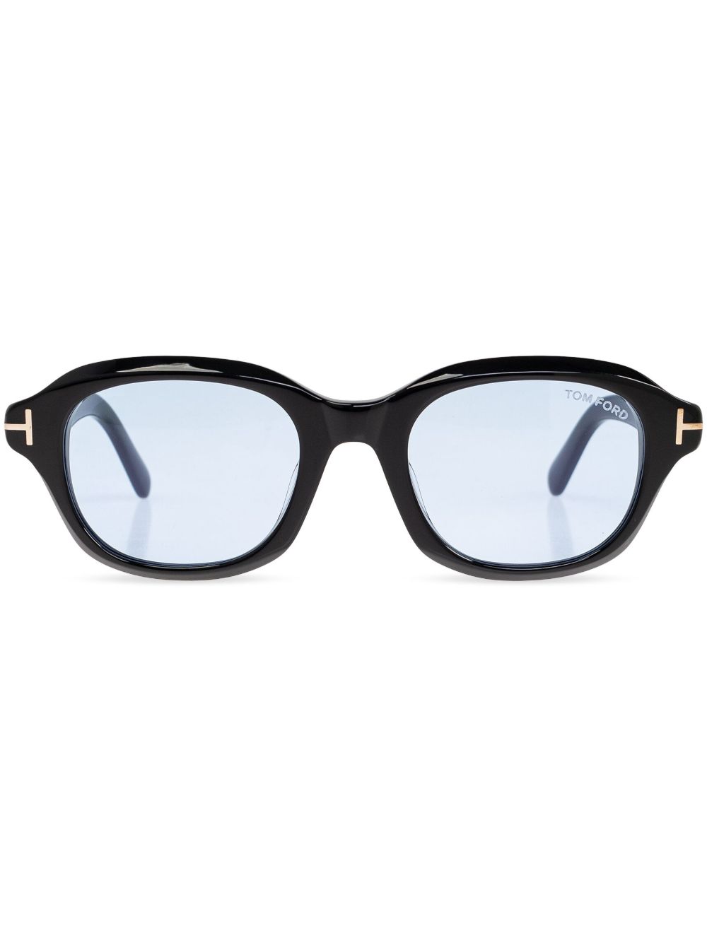 TOM FORD Eyewear 方框太阳眼镜 - 黑色