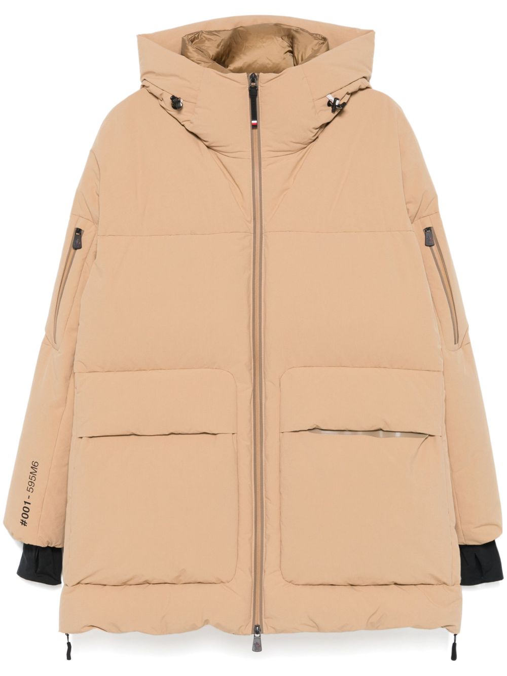 Moncler Grenoble Rauris 外套 - 褐色