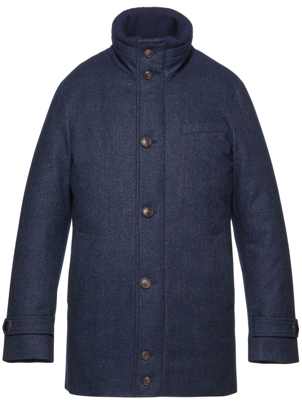 Norwegian Wool City Active 单排扣外套 - 蓝色