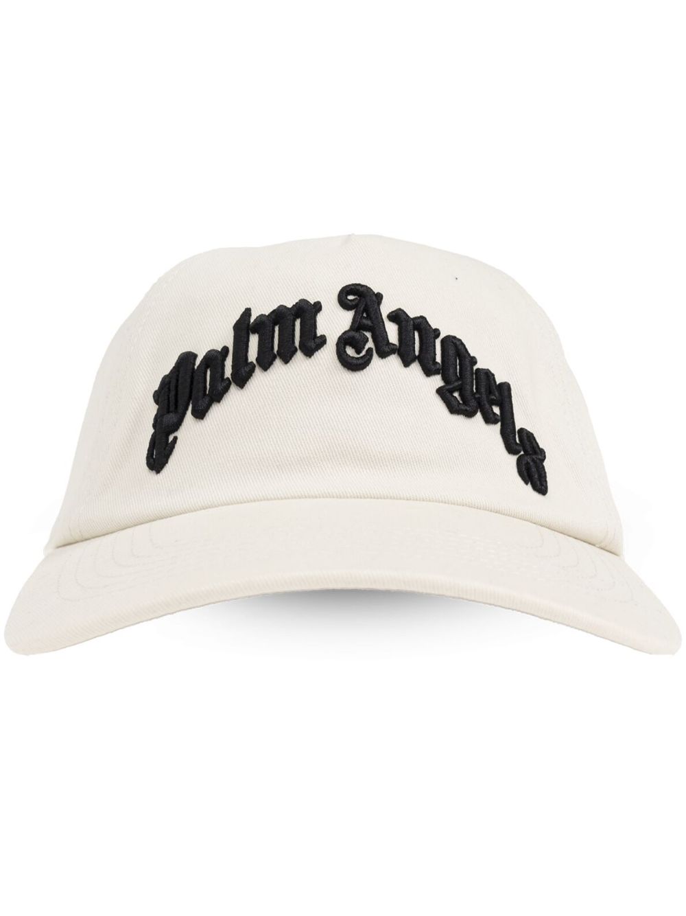 Palm Angels logo刺绣棒球帽 - 白色