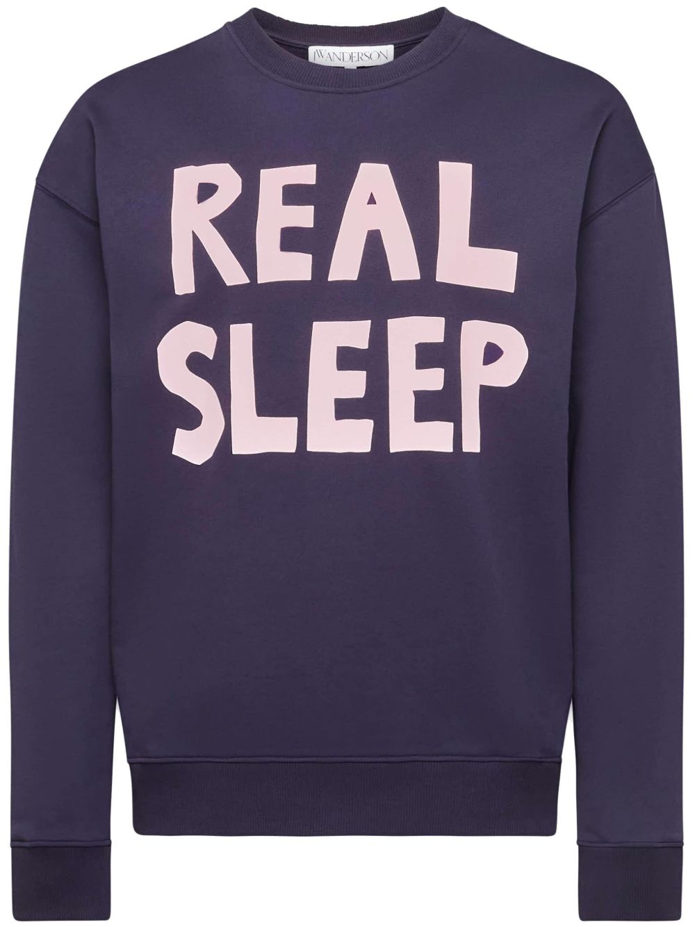 JW Anderson Real Sleep 印花卫衣 - 蓝色