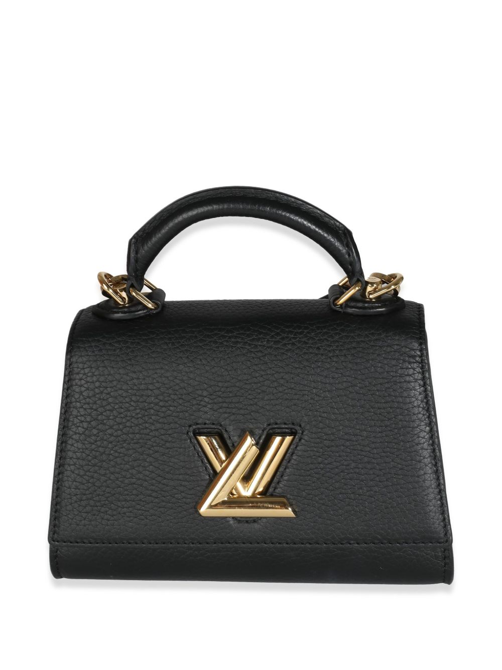 Louis Vuitton Pre-Owned Twist 手提包（2021-2023年典藏款） - 黑色