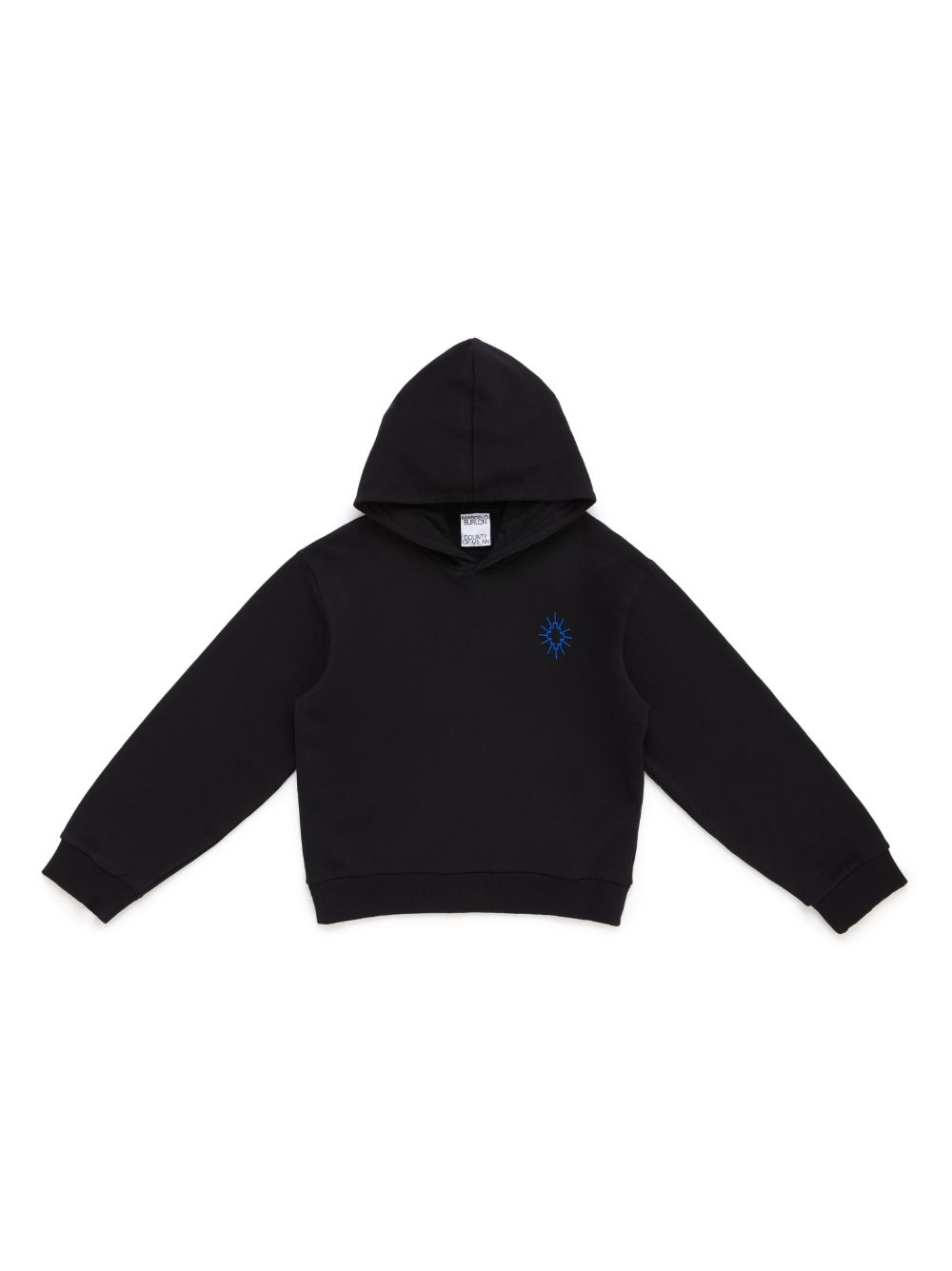 Marcelo Burlon County Of Milan Kids Eclipse Cross 棉卫衣 - 黑色