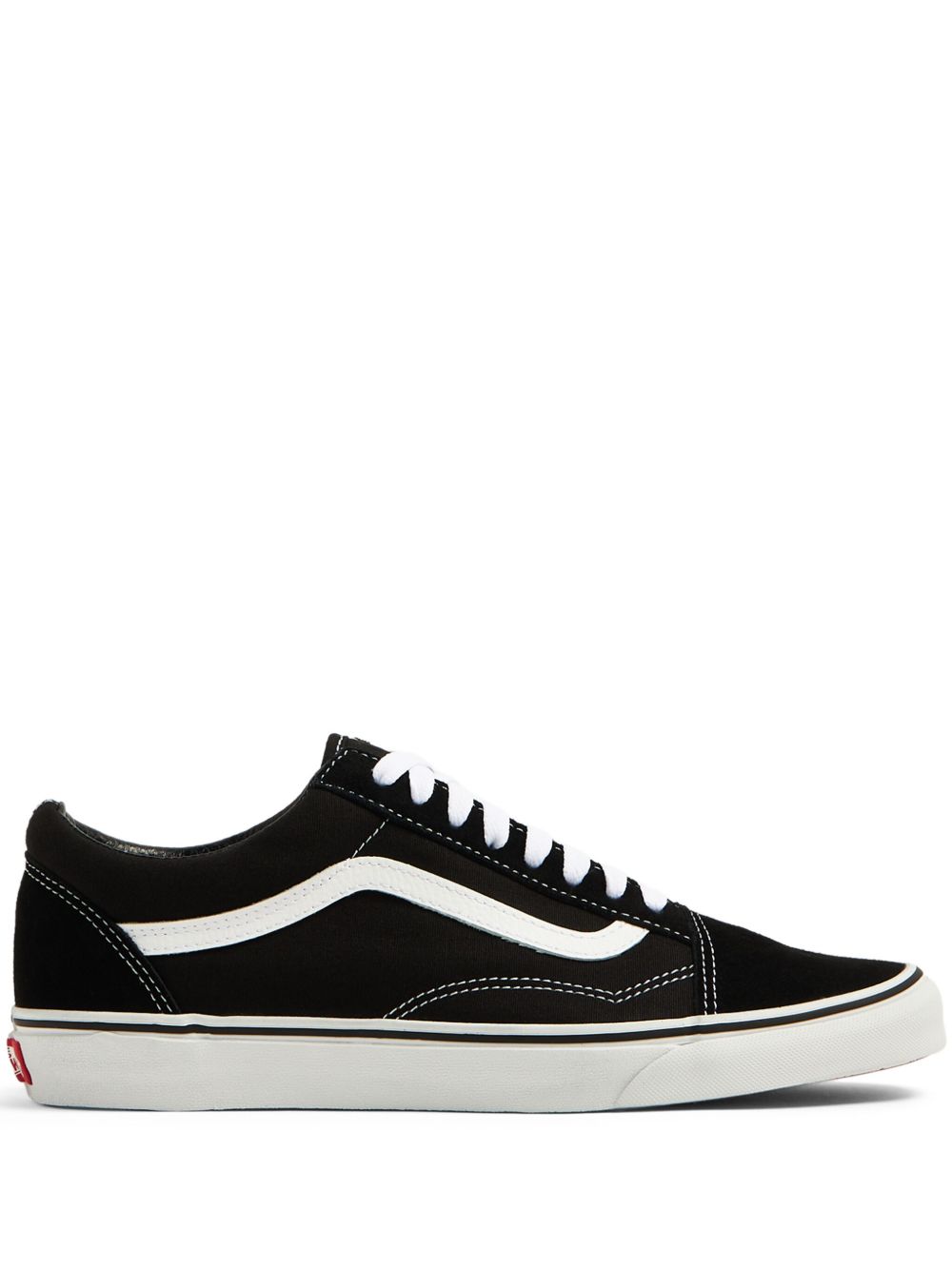 Vans Old Skool 绒面皮板鞋 - 黑色