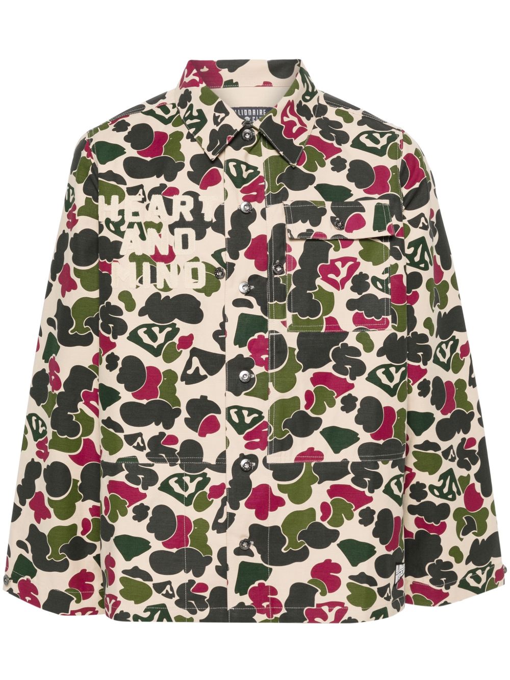 Billionaire Boys Club Duck Camo 棉夹克 - 绿色