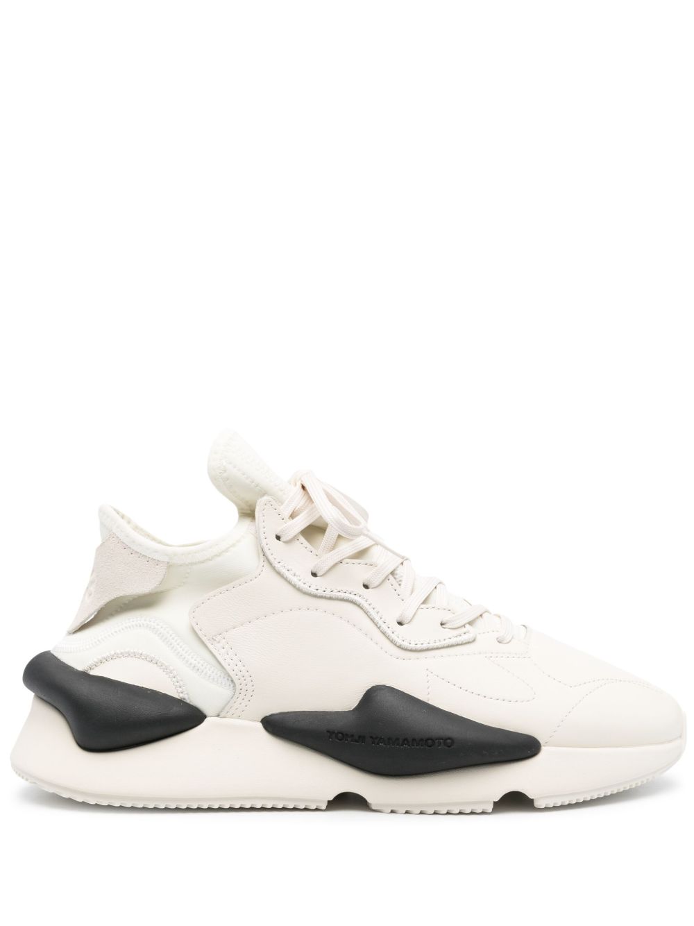 Y-3 x Yohji Yamamoto Kaiwa 低帮运动鞋 - 白色