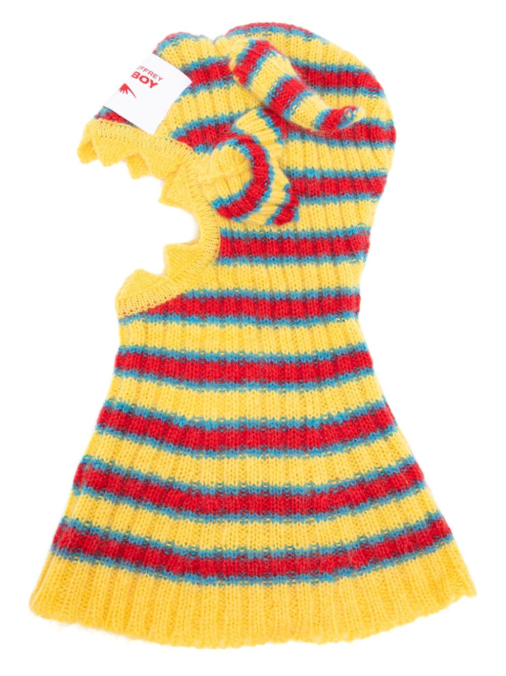 Charles Jeffrey Loverboy Croco 巴拉克拉瓦帽 - 黄色