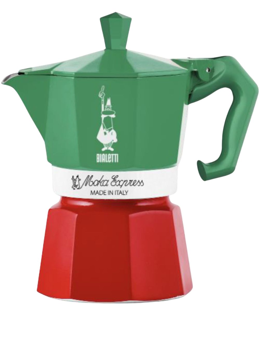 Bialetti Moka Express Italia 咖啡壶 （93 克 ） - 绿色