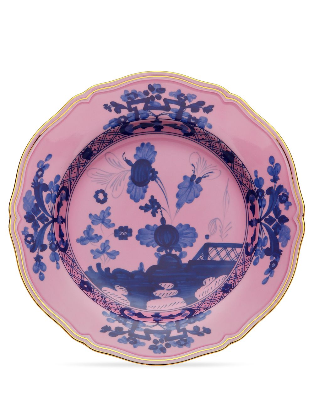 GINORI 1735 Oriente Italiano 餐盘（31厘米） - 粉色