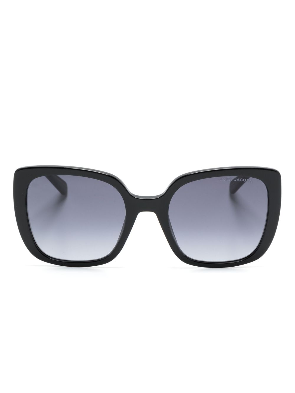 Marc Jacobs Eyewear 方框太阳眼镜 - 黑色