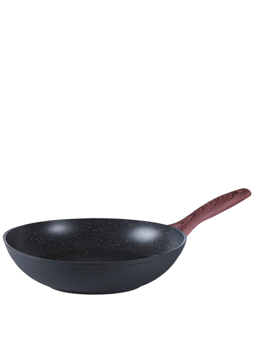 Sambonet Wok 铝质平底锅（28厘米） - 黑色