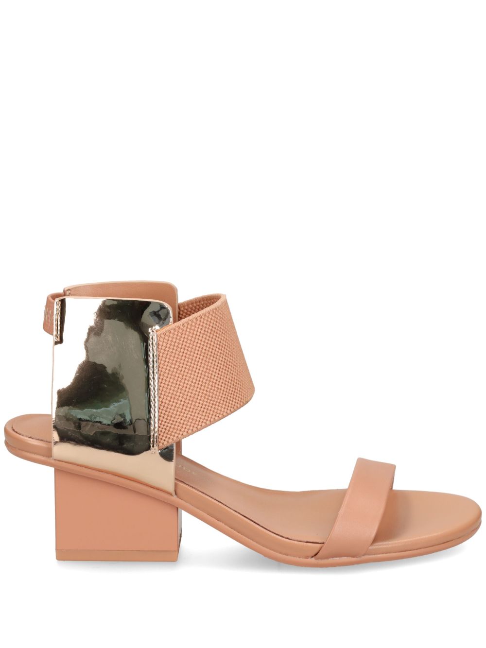 United Nude Raila 皮质中跟凉鞋 - 粉色