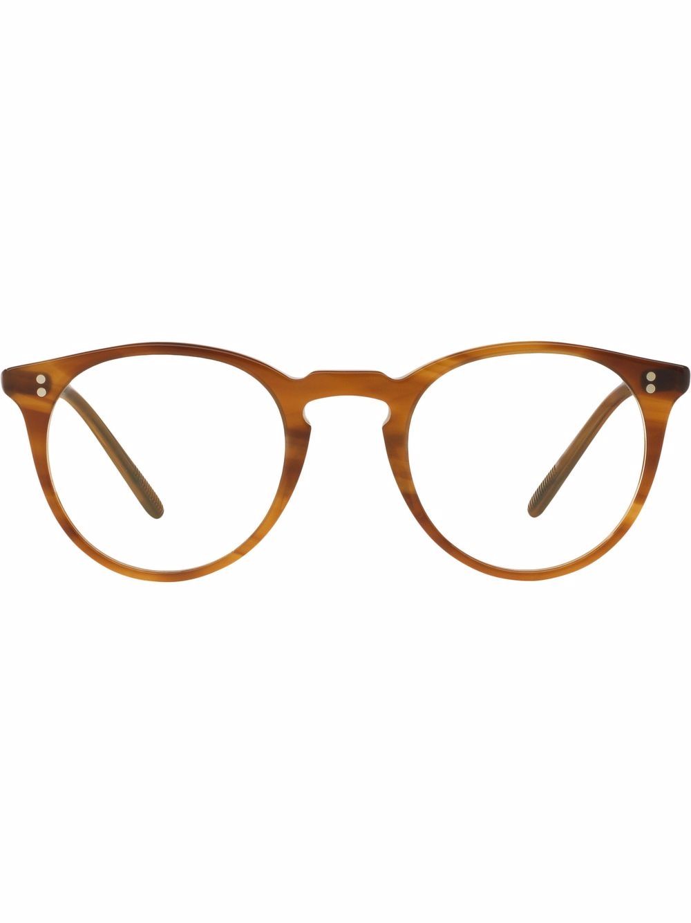 Oliver Peoples O'Malley 圆框眼镜 - 白色
