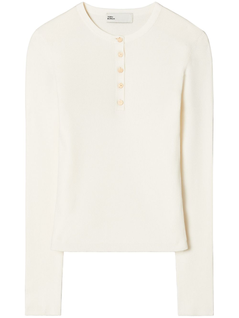 Tory Burch Henley 毛衣 - 白色