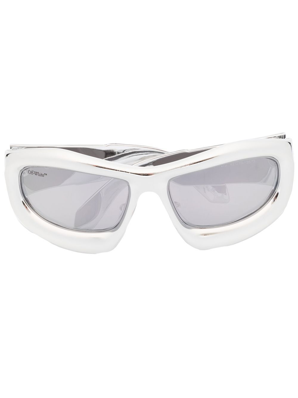 Off-White Eyewear Katoka 方框太阳眼镜 - 银色