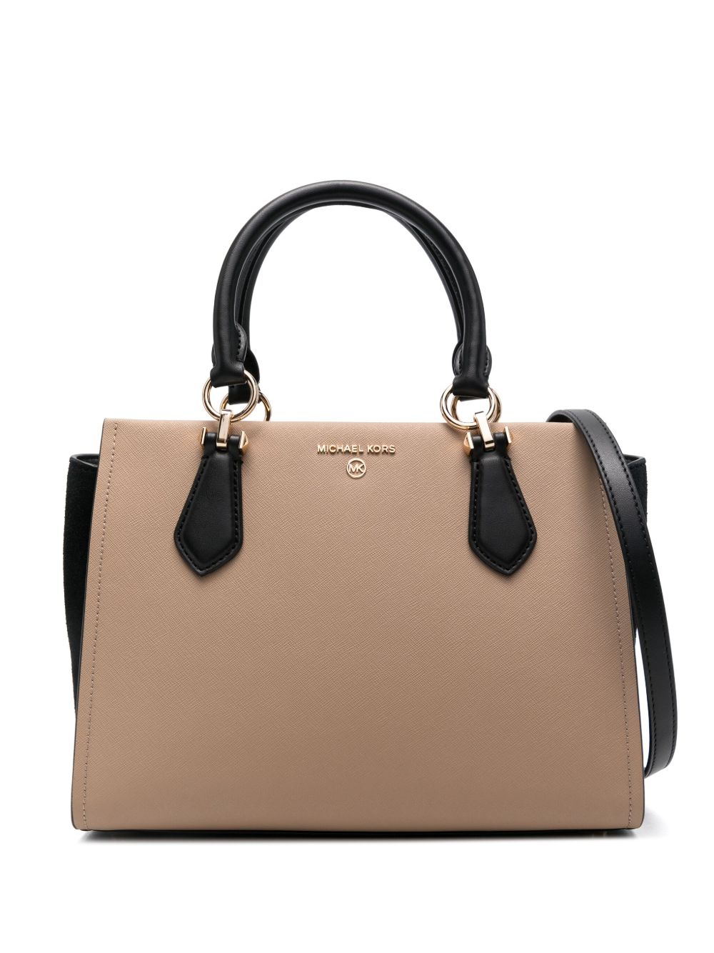 Michael Michael Kors Marilyn 中号斜挎包 - 褐色