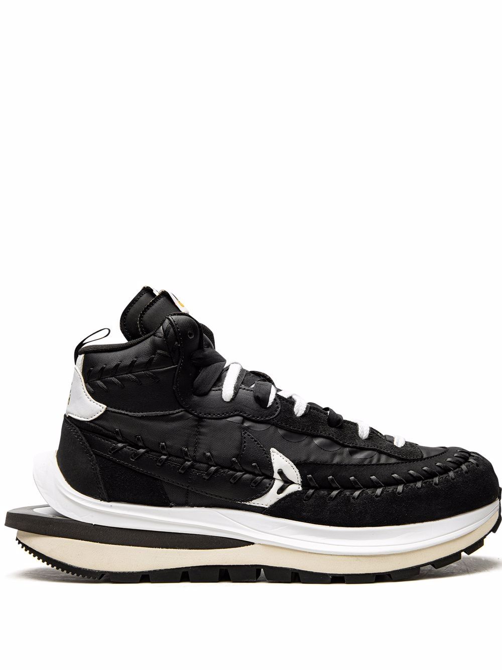 Nike sacai x Jean Paul Gaultier VaporWaffle 运动鞋 - 黑色