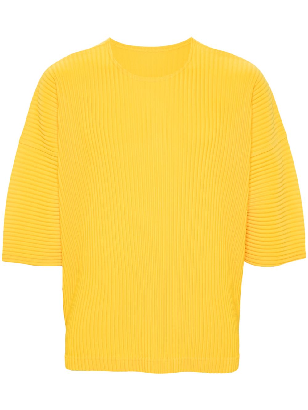 Homme Plissé Issey Miyake Mc July T恤 - 黄色