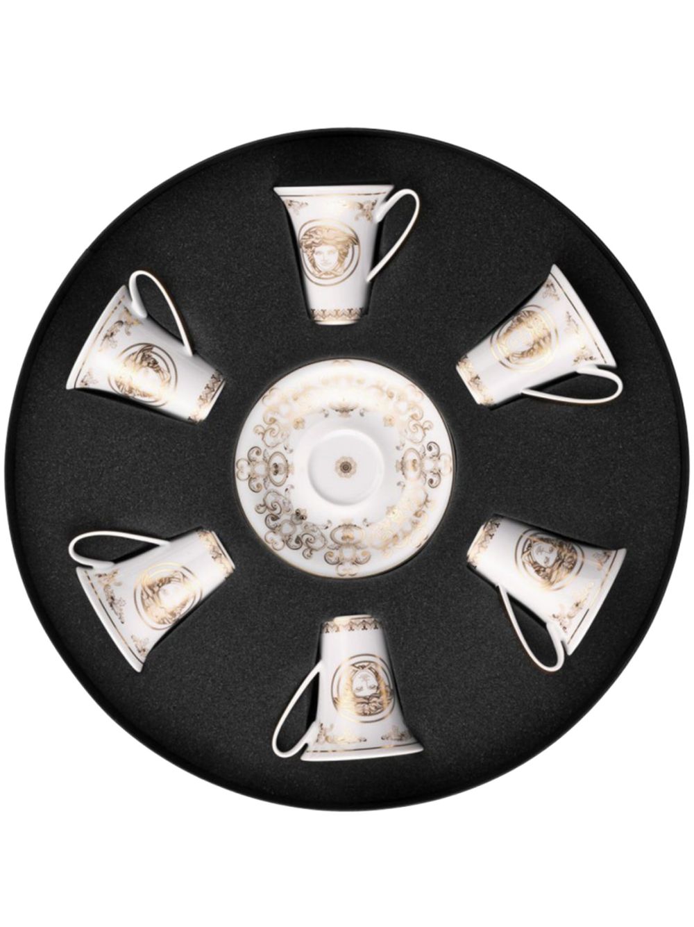 Versace Medusa Gala 杯盘套装 - 白色
