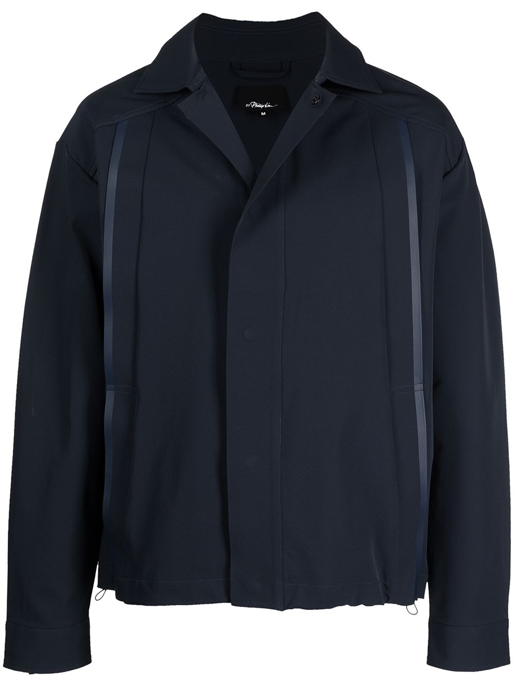 3.1 Phillip Lim 教练夹克 - 蓝色