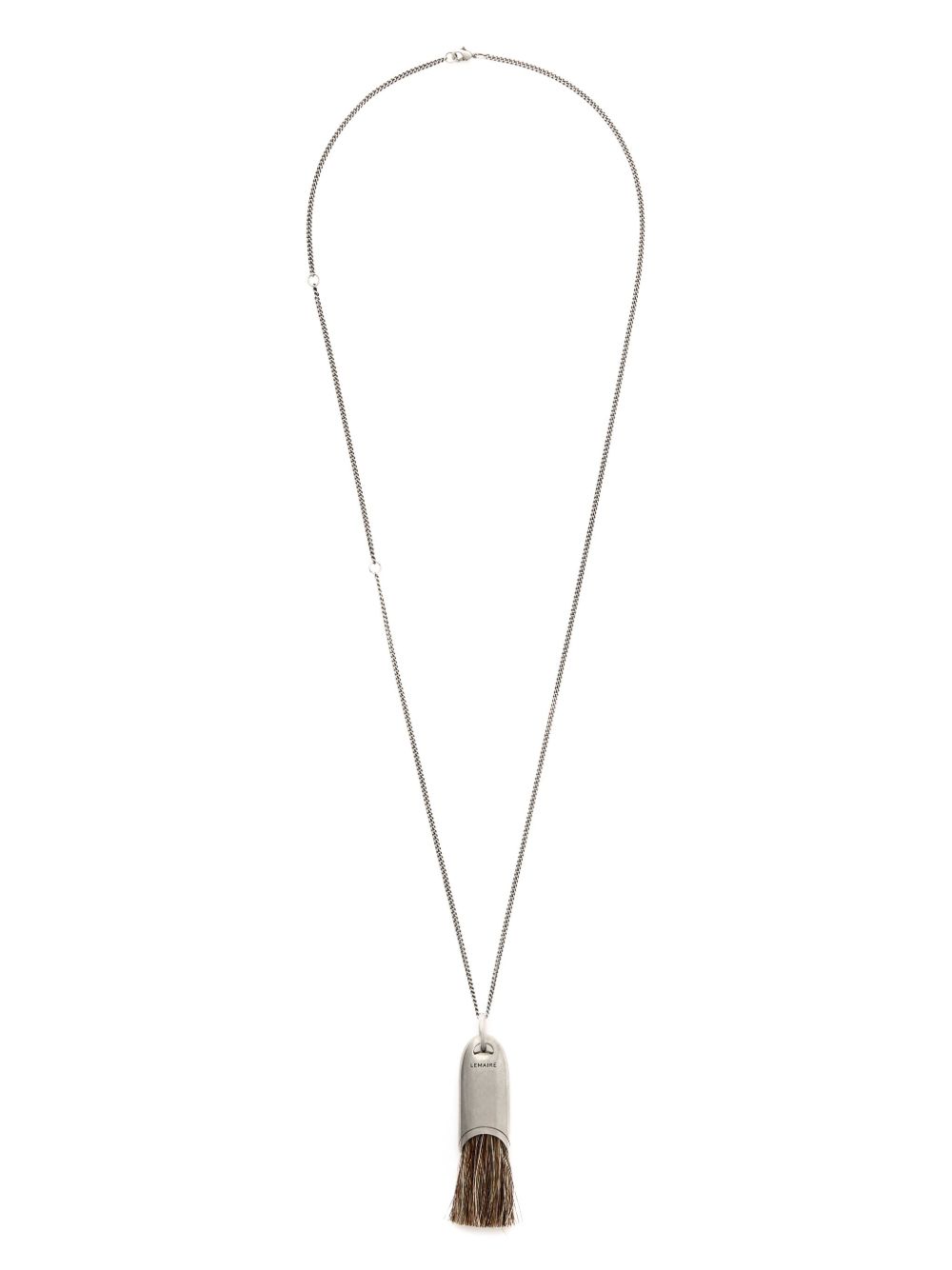 LEMAIRE Personal Brush 项链 - 银色