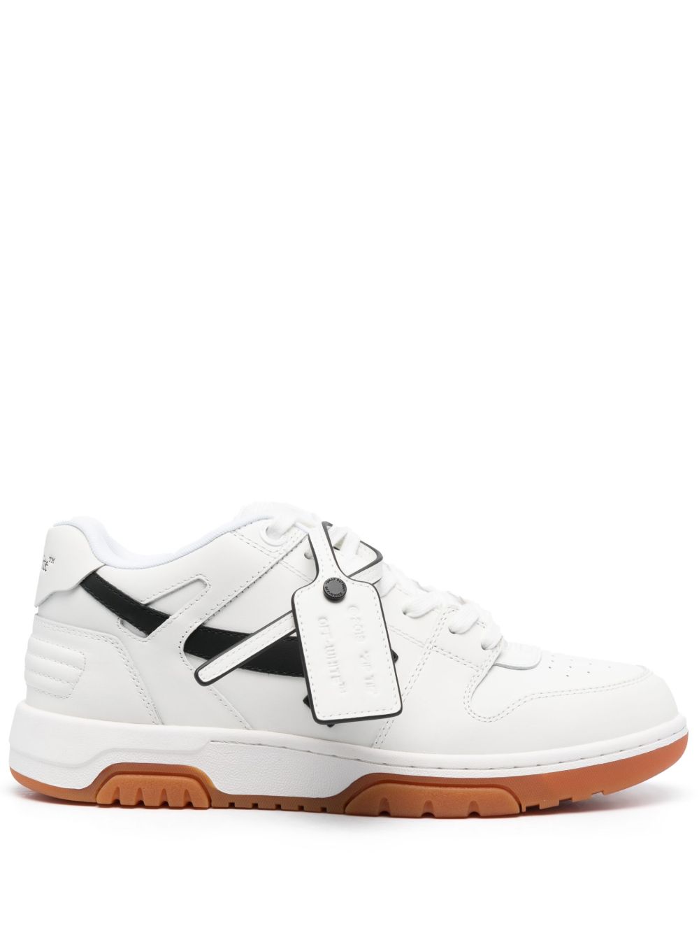 Off-White Out Of Office 系带运动鞋 - 白色