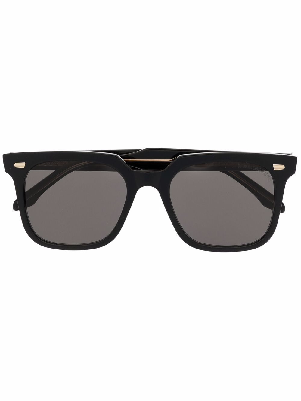 Cutler & Gross 1387 方框太阳眼镜 - 黑色