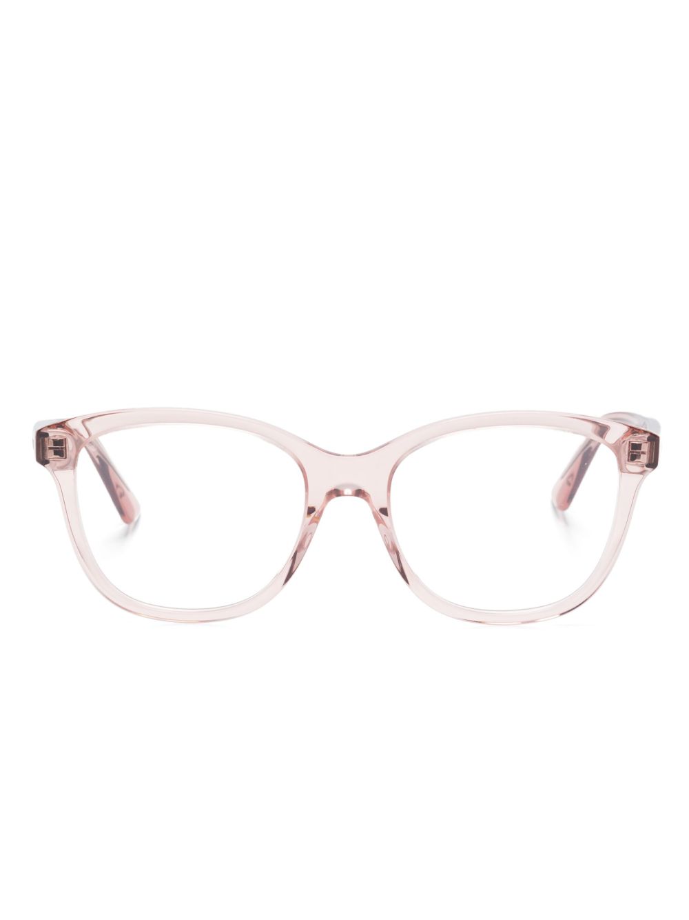 Alexander McQueen Eyewear AM0487O 眼镜 - 红色