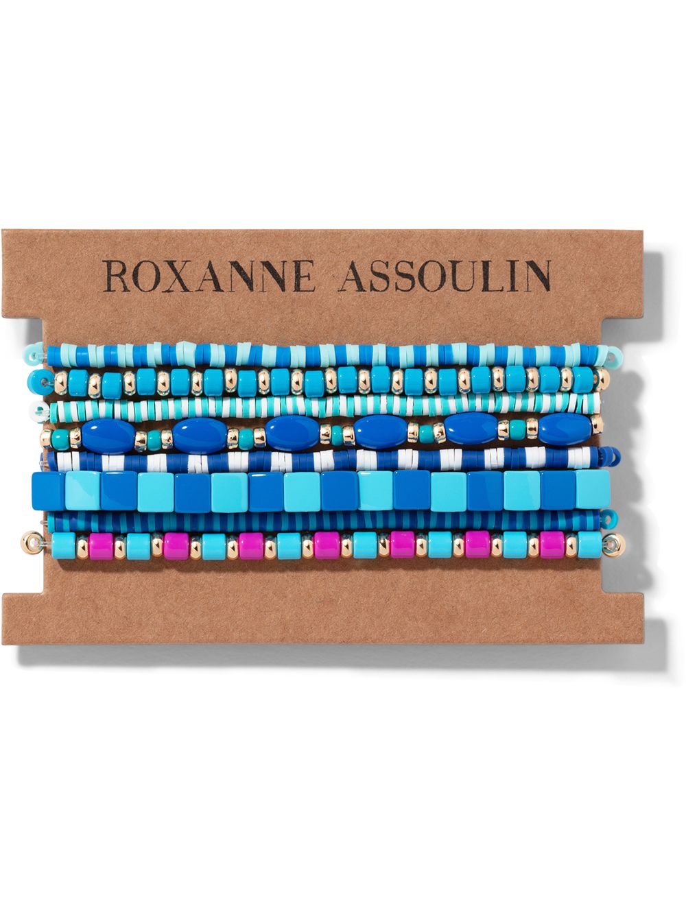 Roxanne Assoulin Color Therapy® 手链套装 - 蓝色